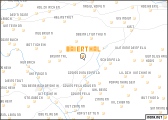 map of Baierthal