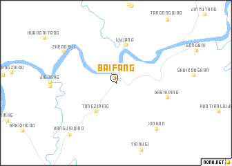 map of Baifang