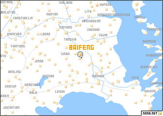 map of Baifeng