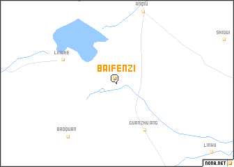 map of Baifenzi