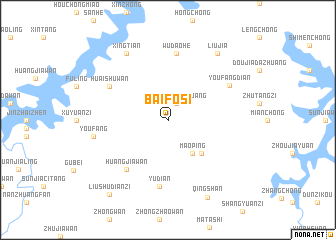 map of Baifosi