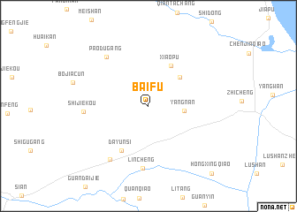 map of Baifu