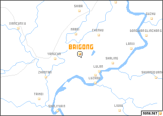 map of Baigong
