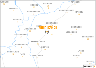 map of Baiguzhai