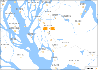 map of Baihao
