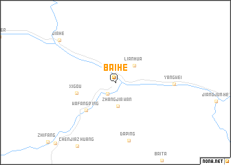 map of Baihe