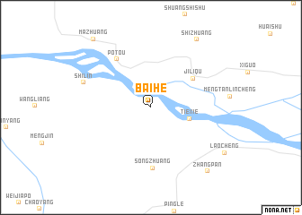 map of Baihe