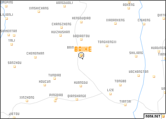 map of Baihe