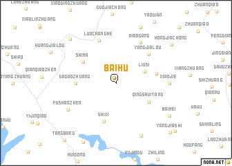 map of Baihu