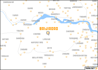 map of Baijiao\