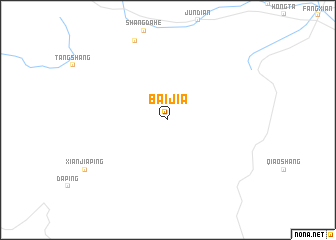 map of Baijia