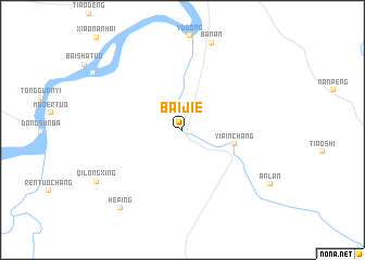 map of Baijie