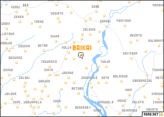 map of Baikai