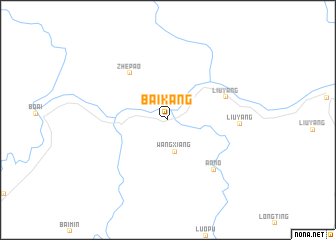 map of Baikang