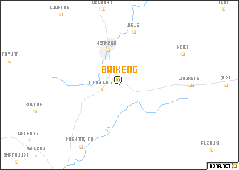 map of Baikeng
