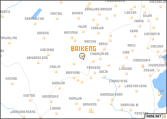 map of Baikeng