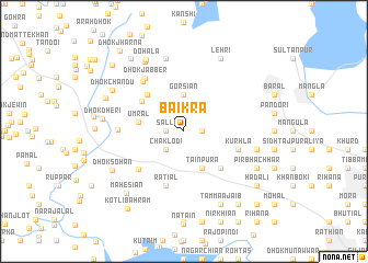 map of Baikra