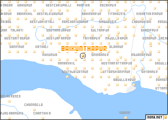 map of Baikunthapur
