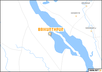 map of Baikunthpur