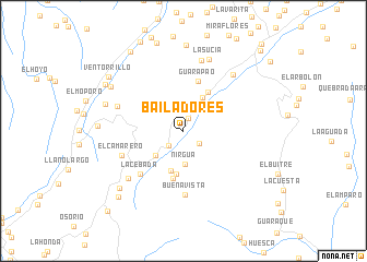 map of Bailadores