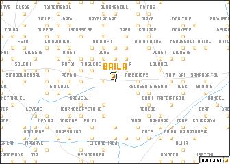 map of Baïla