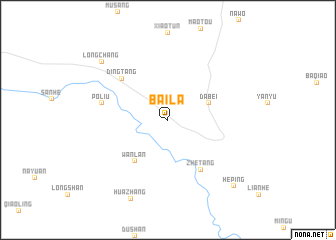 map of Baila