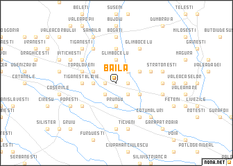 map of Băila