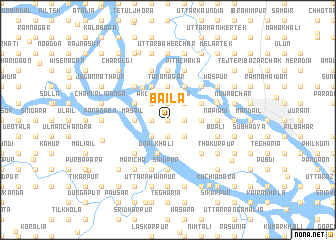 map of Bāila