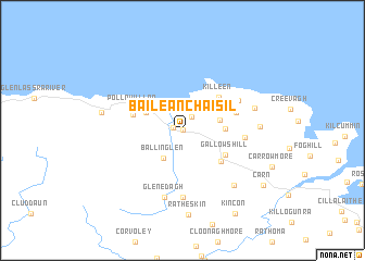 map of Baile an Chaisil