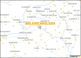 map of Baile an Chaisleáin