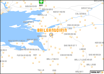 map of Baile an Doirín