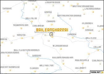 map of Baile an Gharraí