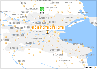 map of Baile Átha Cliath