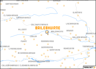 map of Baile Bhuirne