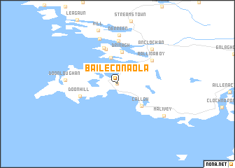 map of Baile Conaola