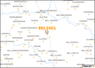 map of Baile Héil