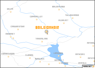 map of Baile Íomhair