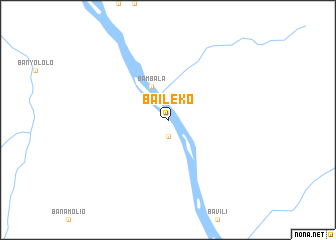 map of Baileko