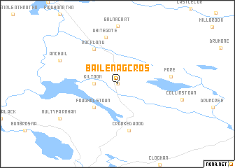 map of Baile na gCros