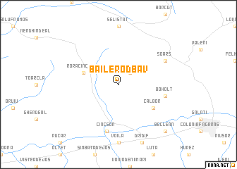 map of Băile Rodbav