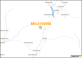 map of Băile Tuşnad