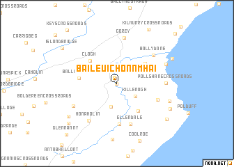 map of Baile Uí Chonnmhaí