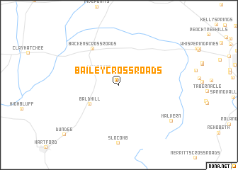 map of Bailey Crossroads