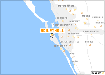 map of Bailey Hall