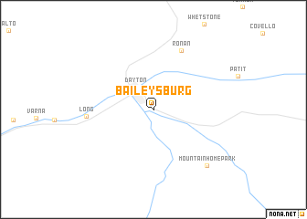 map of Baileysburg