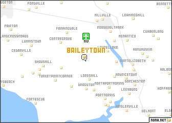 map of Baileytown