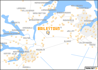 map of Baileytown