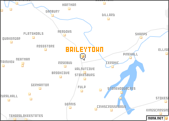 map of Bailey Town