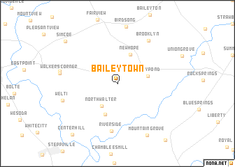 map of Baileytown