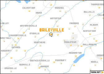 map of Baileyville